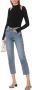 Re Done Jeans High Rise Fornepipe Blauw Dames - Thumbnail 2