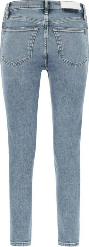 Re Done Skinny Jeans Blauw Dames