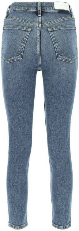 Re Done Skinny jeans Blauw Dames