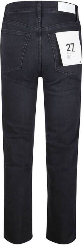 Re Done Slim-fit jeans Zwart Dames