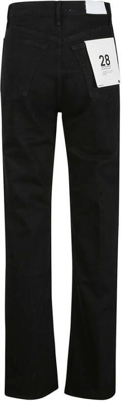 Re Done Straight Jeans Zwart Dames