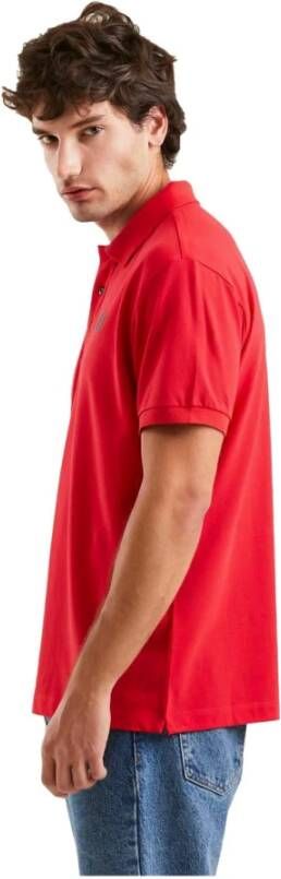 RefrigiWear Red Cotton polo Rood Heren