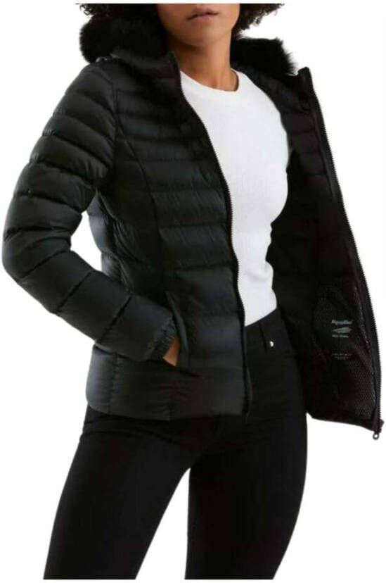 RefrigiWear Winter Jackets Zwart Dames