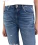 Replay Boyfit Jeans Marty Donkerblauw Blue Dames - Thumbnail 1