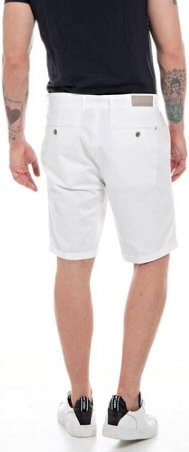 Replay Casual Shorts Wit Heren