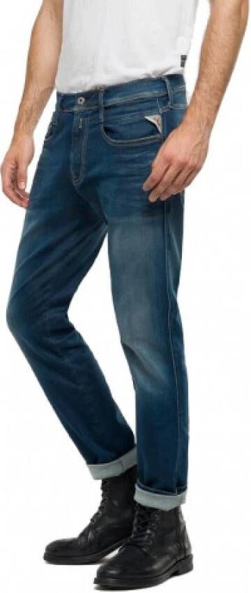 Replay Jeans Blauw Heren