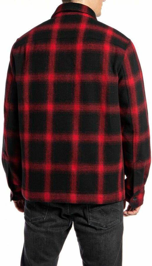 Replay Light Jackets Rood Heren