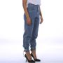 Replay Tapered fit high waist jeans van katoenmix model 'Talya' - Thumbnail 2