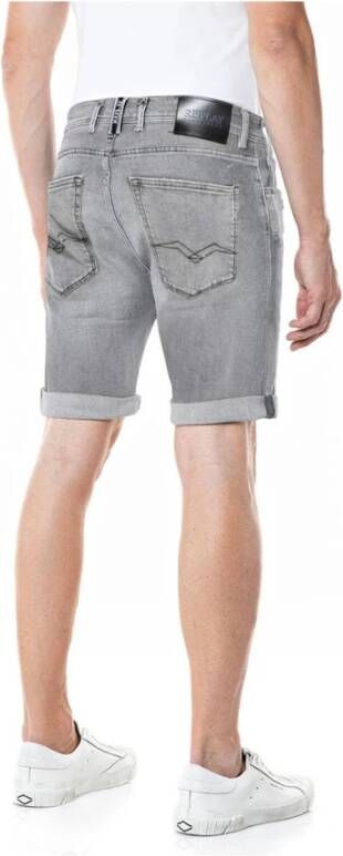 Replay Short Grijs Heren