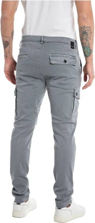 Replay Slim-fit Jeans Klassieke Denimstijl Gray Heren