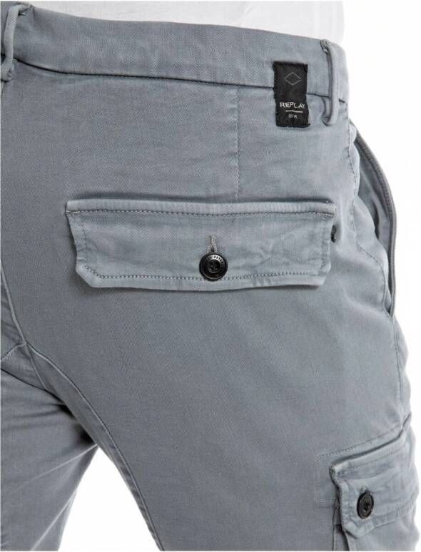 Replay Slim-fit Jeans Klassieke Denimstijl Gray Heren