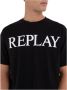 Replay T-Shirts Zwart Heren - Thumbnail 3
