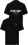 Represent Zwarte katoenen jersey T-shirt met Owners Club print Black Heren - Thumbnail 2