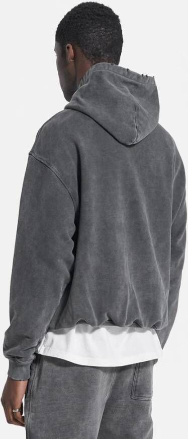 Represent Vintage Grijze Oversized Hoodie Grijs Heren