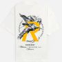 Represent Moderne Oversized Wit T-shirt met Grafische Branding White Heren - Thumbnail 2