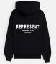 Represent knitwear Owners Club hoodie Ocm407 01 Black Heren - Thumbnail 2