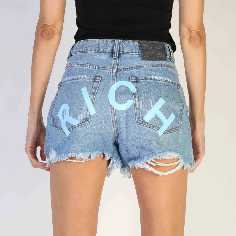 Richmond Denim Shorts Blauw Dames