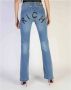 Richmond Lente Zomer Dames Jeans met Ritssluiting Blauw Dames - Thumbnail 2