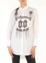 John Richmond Logo Paillet Shirt voor Dames White Dames - Thumbnail 4