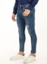 John Richmond Slim-Fit Distressed Jeans Blauw Heren - Thumbnail 2