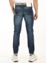 John Richmond Tie Dye Versleten Straight Jeans Blauw Heren - Thumbnail 5