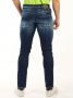 John Richmond Tranentrekkende Slim-Fit Jeans Blauw Heren - Thumbnail 5