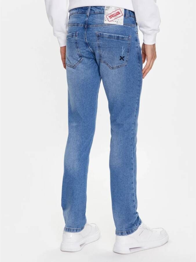 Richmond Slim-fit Jeans Blauw Heren