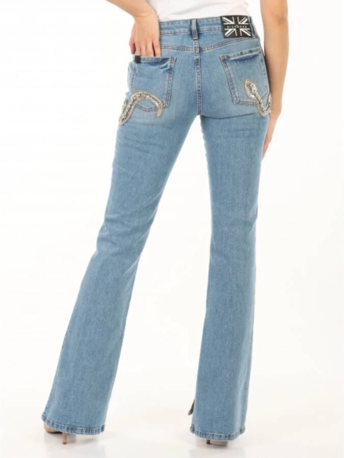 Richmond Straight Jeans Blauw Dames