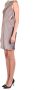 Rick Owens Casual Grijze Trapeze Mini Jurk Beige Dames - Thumbnail 2
