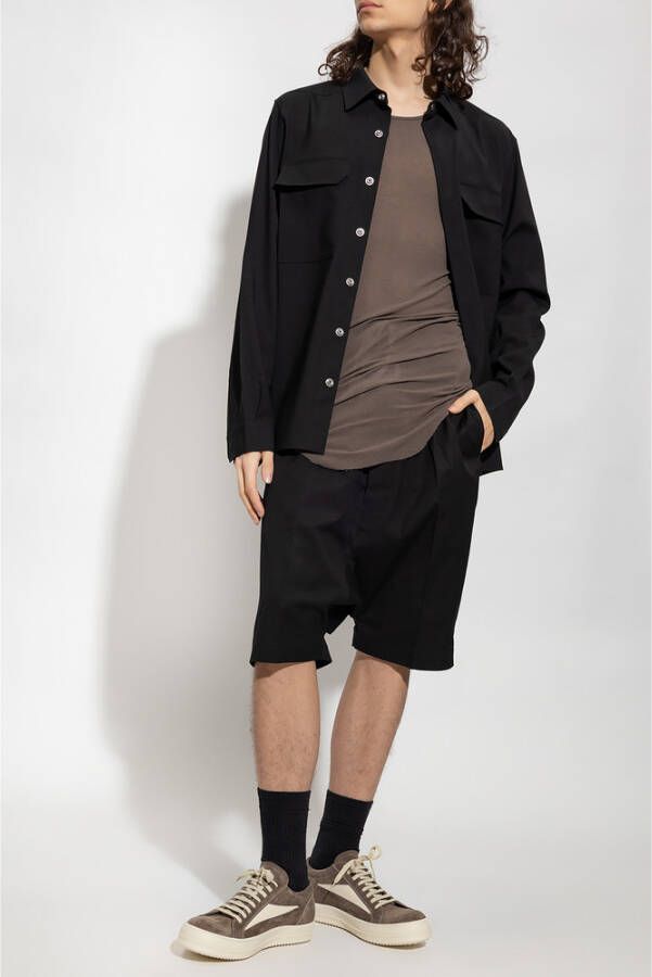 Rick Owens Casual korte broek Zwart Heren