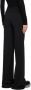 Rick Owens Elastische taille zwarte broek Rp01C 5301 Y 09 Black Dames - Thumbnail 2