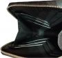 Rick Owens Rugzakken Porte monnaie cuir python noir Zipped wallet Rick in zwart - Thumbnail 2