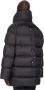 Rick Owens Zwarte gewatteerde jas met opstaande kraag Black Heren - Thumbnail 2