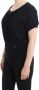Roberto Cavalli Black Short Sleeved Jumper Zwart Dames - Thumbnail 2