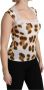 Roberto Cavalli Stijlvolle Luipaard Lingerie Top Multicolor Dames - Thumbnail 2
