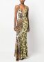 Roberto Cavalli Maxi-jurk Multicolor Dames - Thumbnail 2