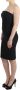 Roberto Cavalli Elegante grijze strapless jurk met gouden details Black Dames - Thumbnail 2