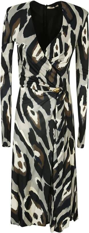 Roberto Cavalli Midi Dresses Grijs Dames