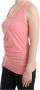 Roberto Cavalli roze katoenen tanktop Roze Dames - Thumbnail 2