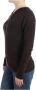 Roberto Cavalli Bruine wollen trui met keyhole-detail Brown Dames - Thumbnail 2