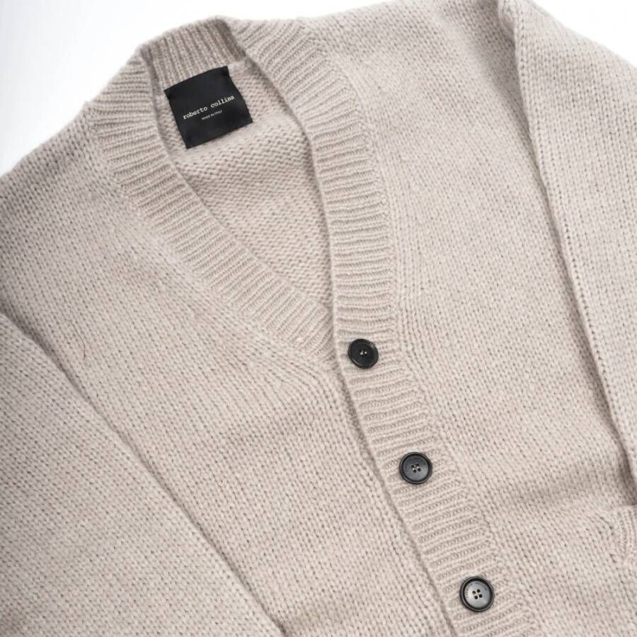 Roberto Collina Cardigans Grijs Heren
