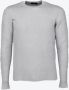 Roberto Collina Round-neck Knitwear Grijs Heren - Thumbnail 2