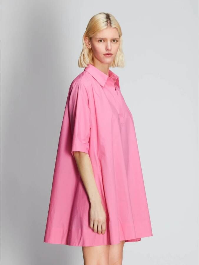 Roberto Collina Shirt Dresses Roze Dames