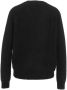 Roberto Collina V-neck Knitwear Zwart Dames - Thumbnail 2
