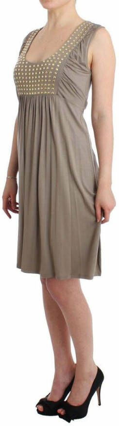 roccobarocco bezaaide schede jurk Beige Dames