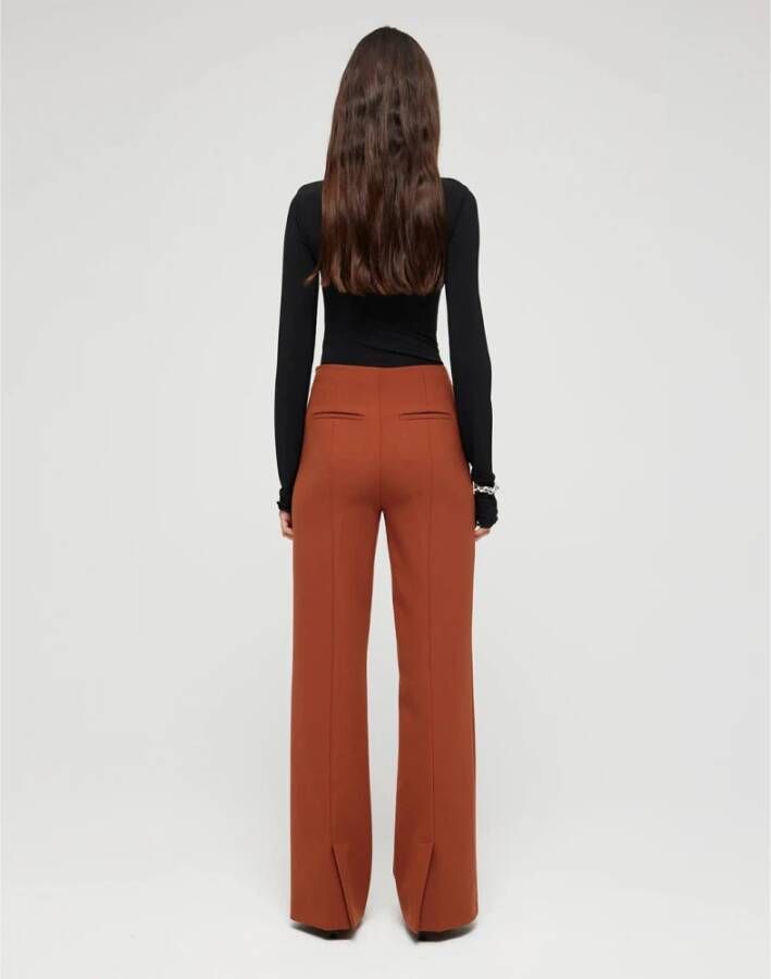 Róhe Broek Bruin Dames