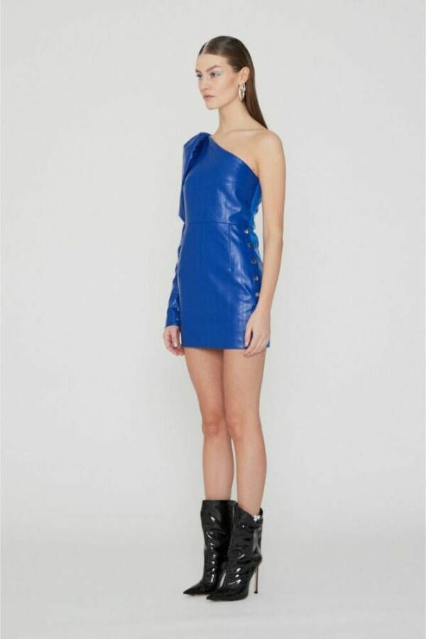 Rotate Birger Christensen Bess Dress Blauw Dames