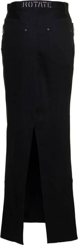 Rotate Birger Christensen Maxi Skirts Zwart Dames