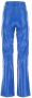 Rotate Birger Christensen Tweekleurig synthetisch lederen broek Blauw Dames - Thumbnail 2