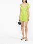 Rotate Birger Christensen Mini Jurk met Plooitjes Multicolor Dames - Thumbnail 2